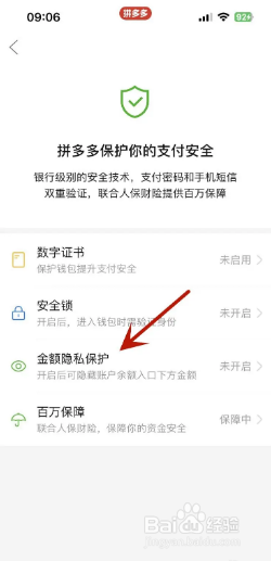 拼多多如何给多多钱包进行金额隐私保护