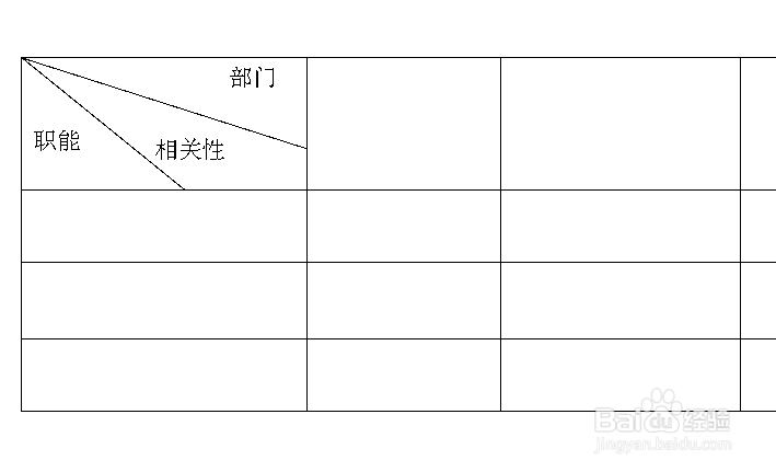 word怎么绘制斜线表头