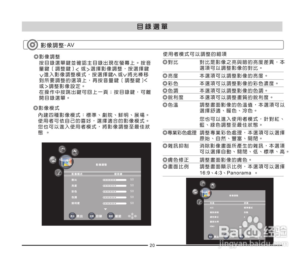 声宝LM-37P256型多媒体液晶显示器说明书:[3]