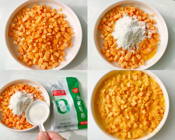 无油低卡红薯饼