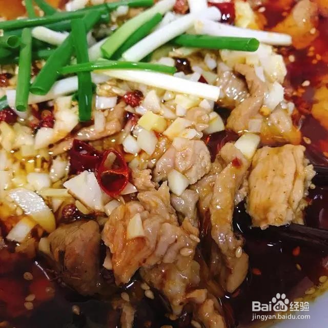 水煮肉片怎么做好吃