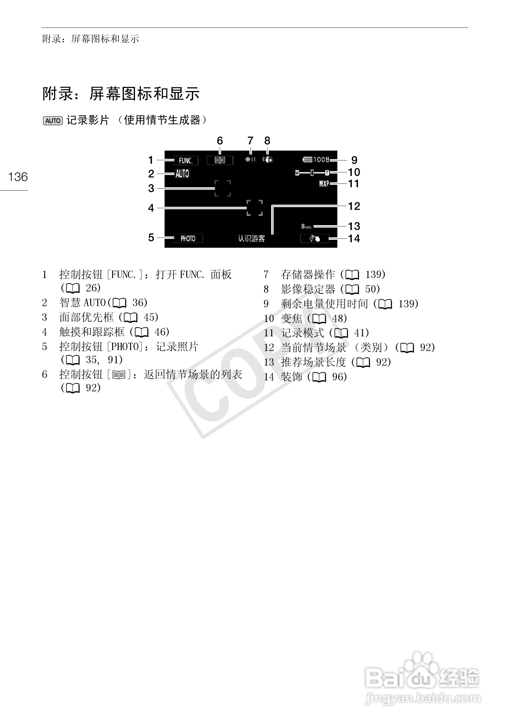 佳能HF-G10数码摄像机使用说明书:[14]