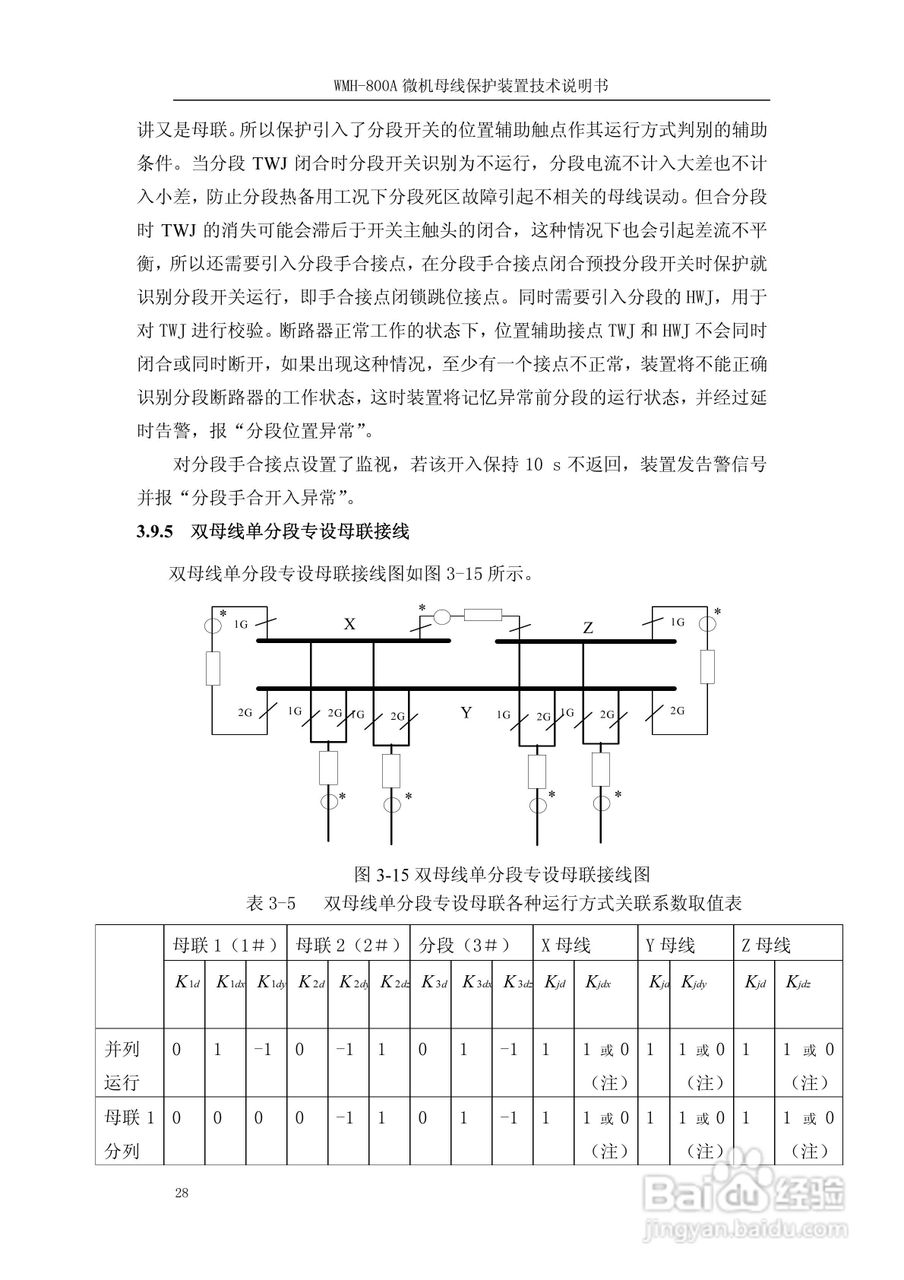 WMH-800A母线保护装置使用说明书:[4]