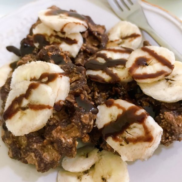 可可燕麦华夫饼