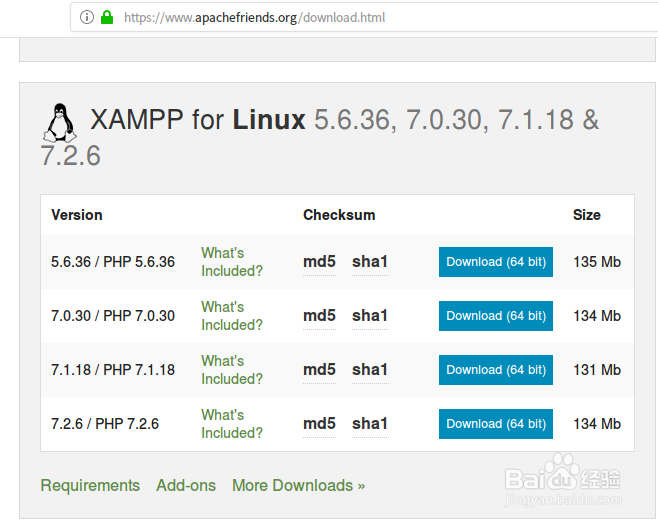 deepin linux使用xampp服务器部署PHP网站程序