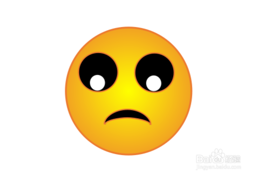 使用WPS文字或WORD中形状画苦脸表情