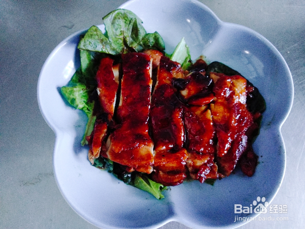 超级过瘾的叉烧鸡腿