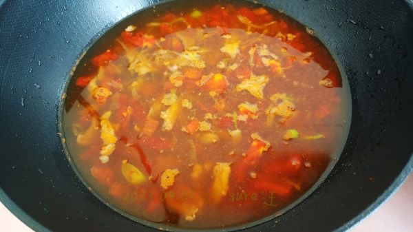 葱油茄肉白菜面