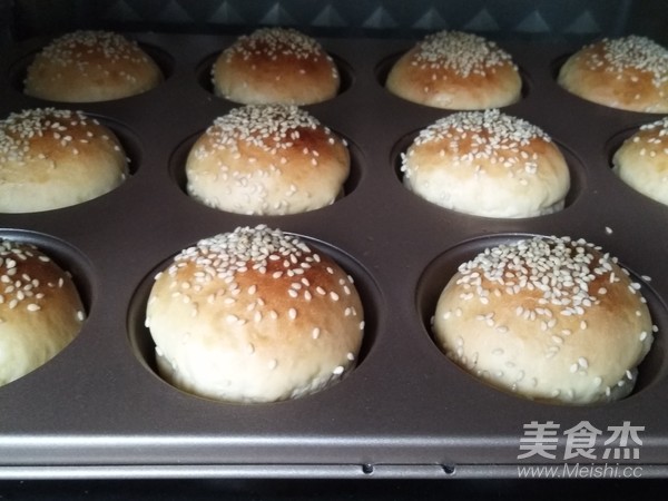 迷你汉堡胚的做法