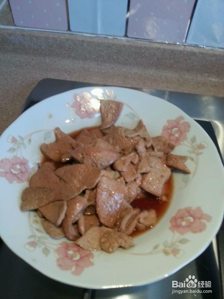 酱爆猪肝的做法