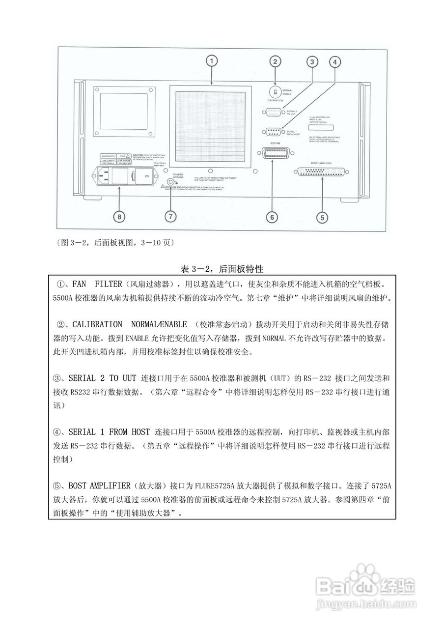 福禄克5500A校准器使用手册:[7]