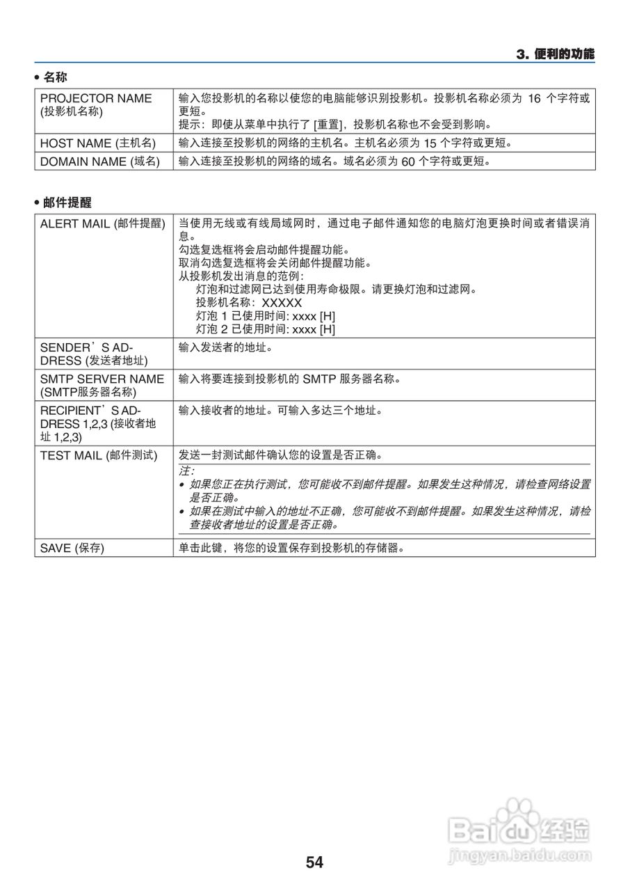 日电NP-PX800X+投影机说明书:[7]