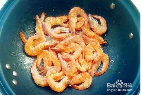 美味蒜香开背虾