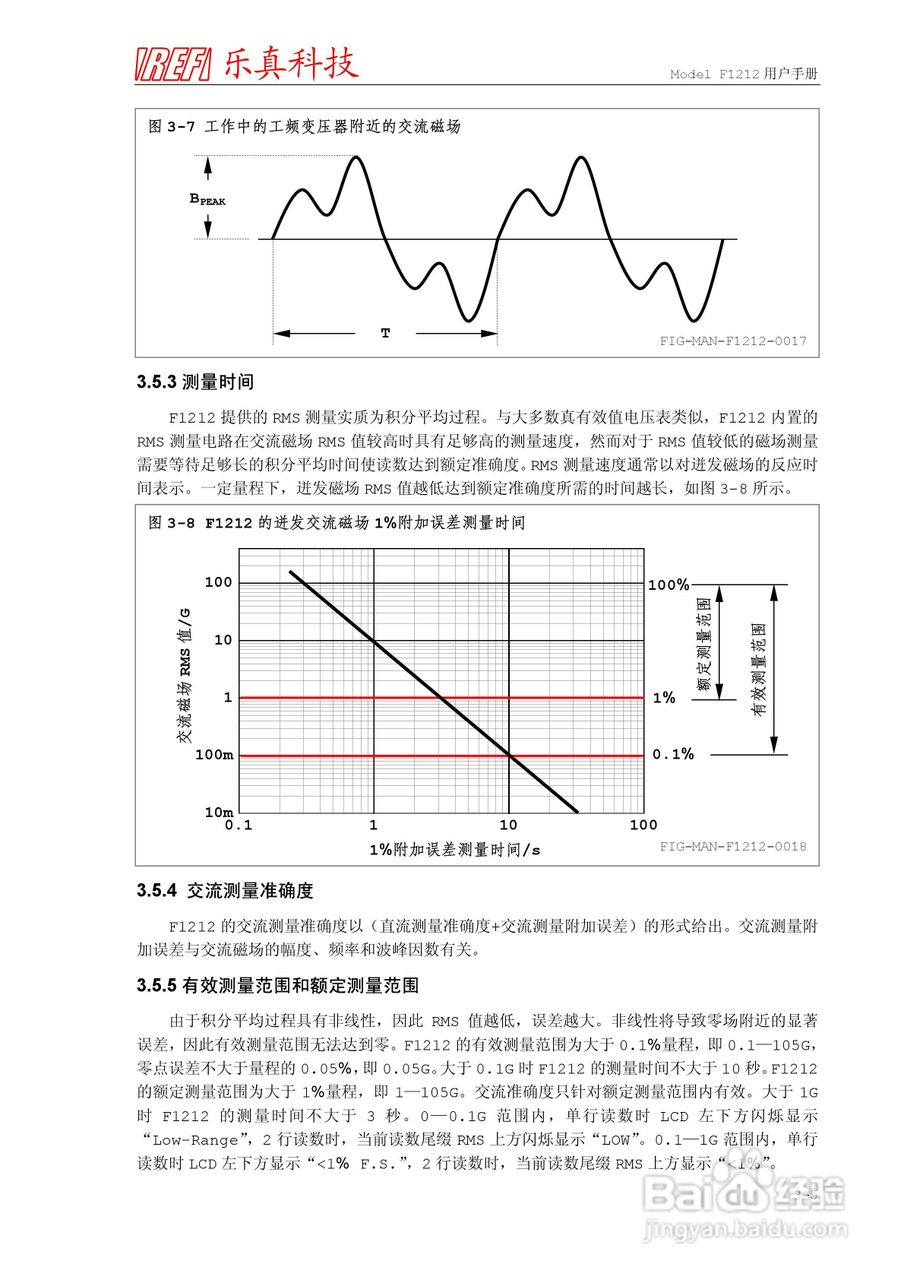 乐真科技程控高斯/微特斯拉计F1212用户手册:[3]