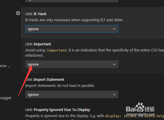 Visual Studio Code怎么设置有重大影响为错误