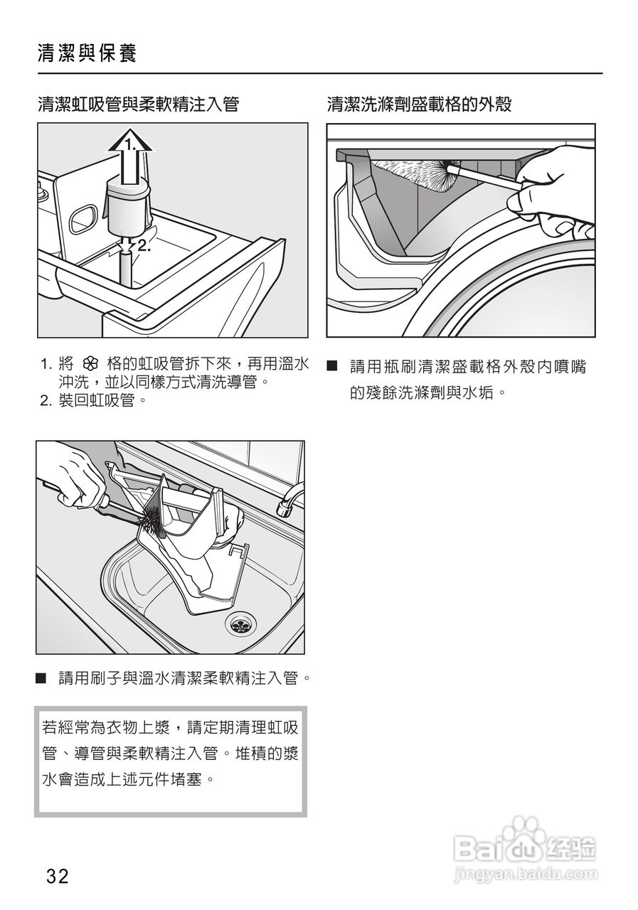 美诺Miele洗衣机W1612使用说明书:[4]