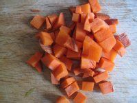 五彩炒馒头的做法