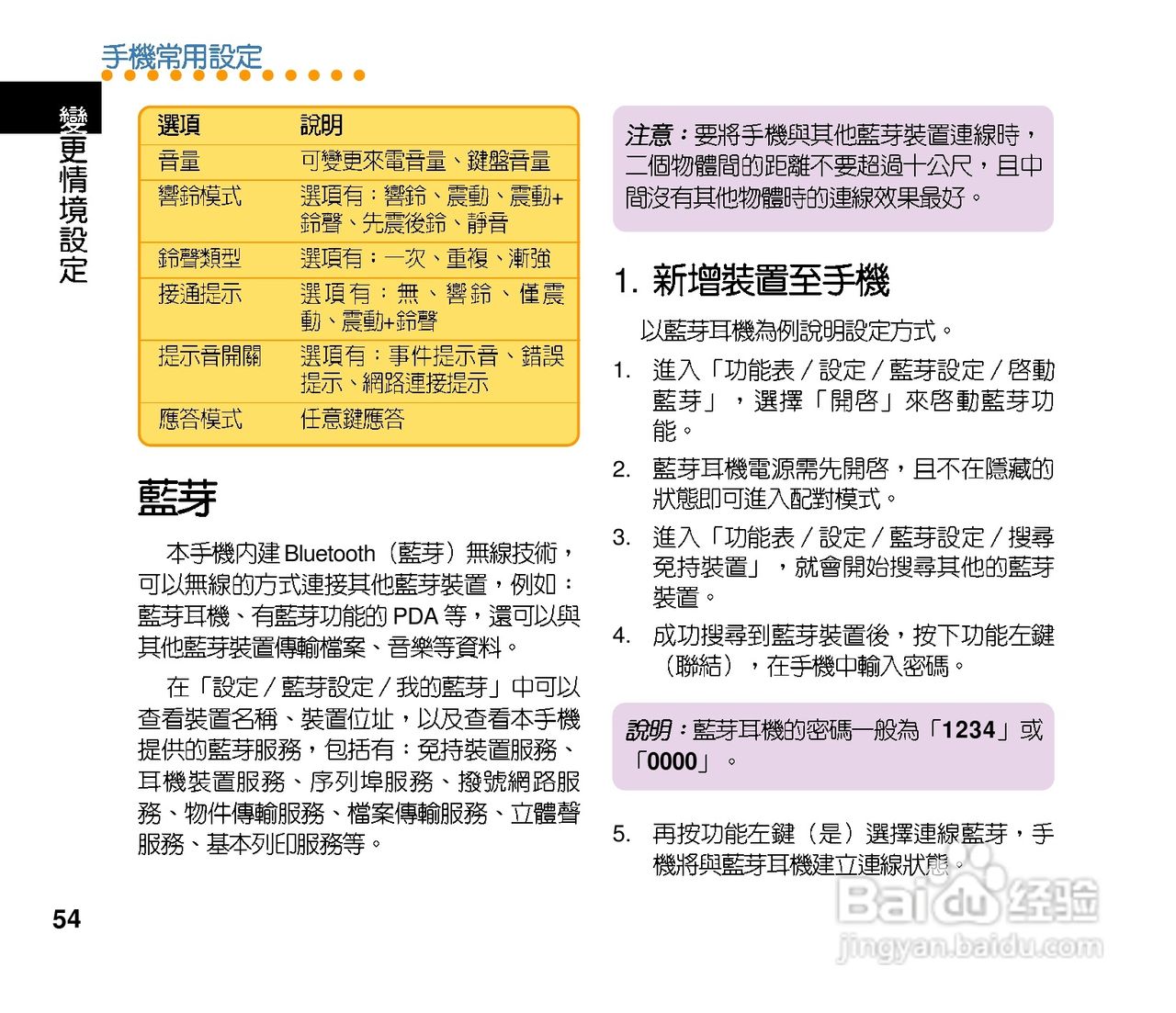 华硕手机V80型说明书:[6]