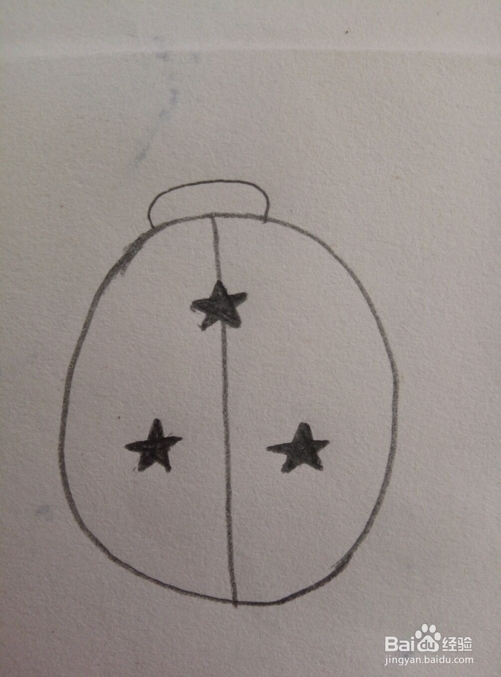 三颗小星星的瓢虫你会画吗？