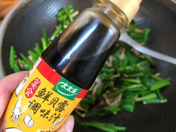 韭菜香干炒肉丝