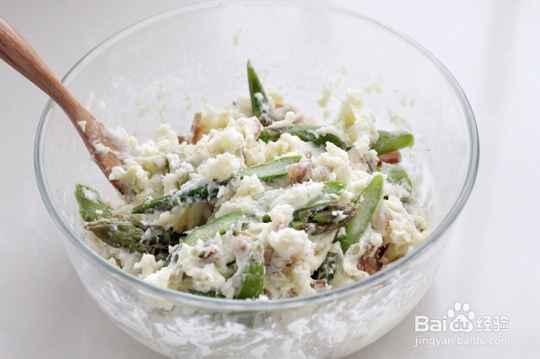 怎么做芦笋培根土豆泥沙拉