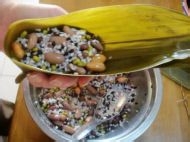 手把手教主妇们做各类粽子：[17]豆沙龙舟粽