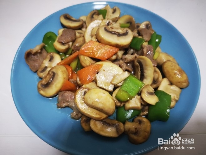 怎么做美味的鲜肉炒口蘑