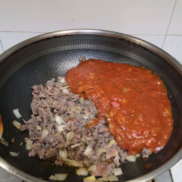 罗勒番茄牛肉焗饭