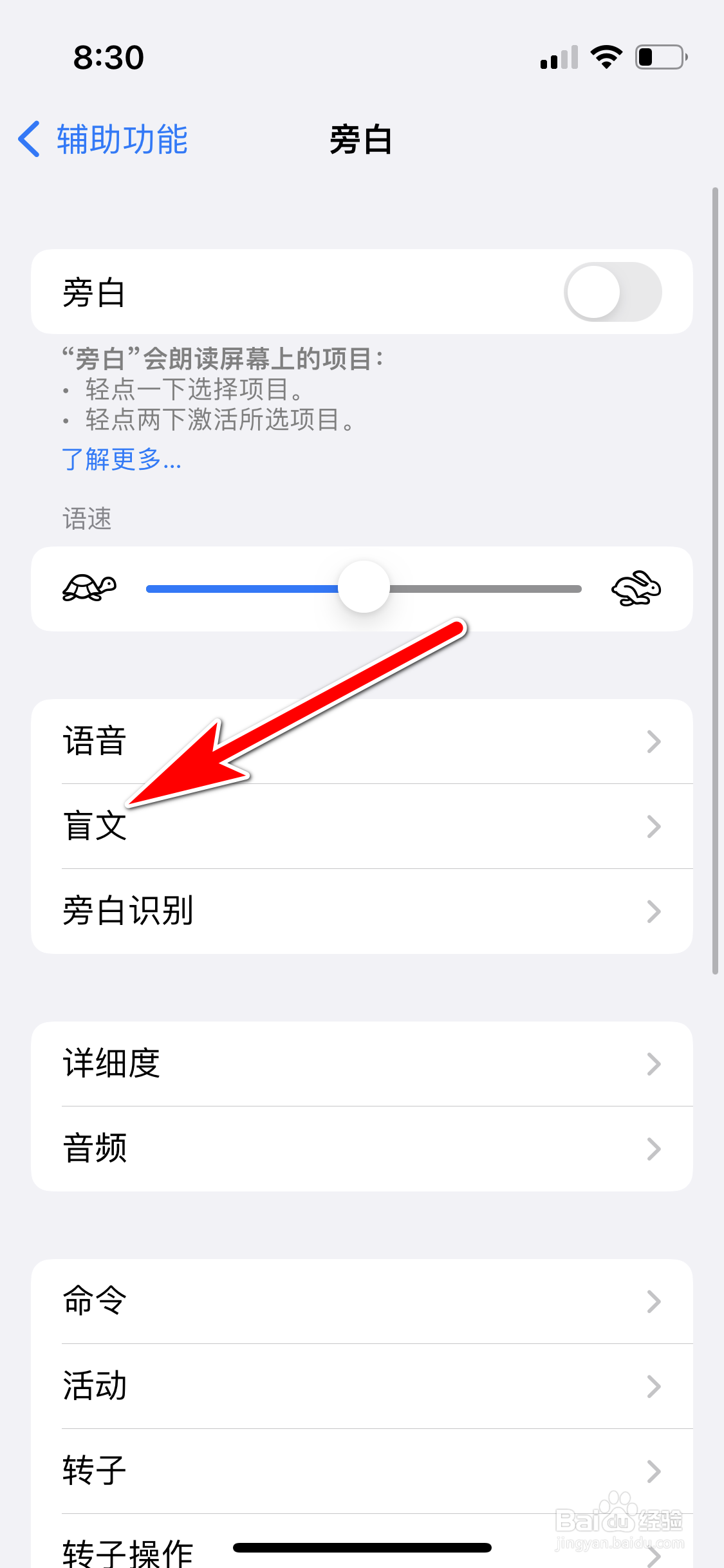 苹果13mini怎么添加盲文表