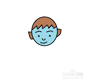 简笔画-男孩的简笔画如何画