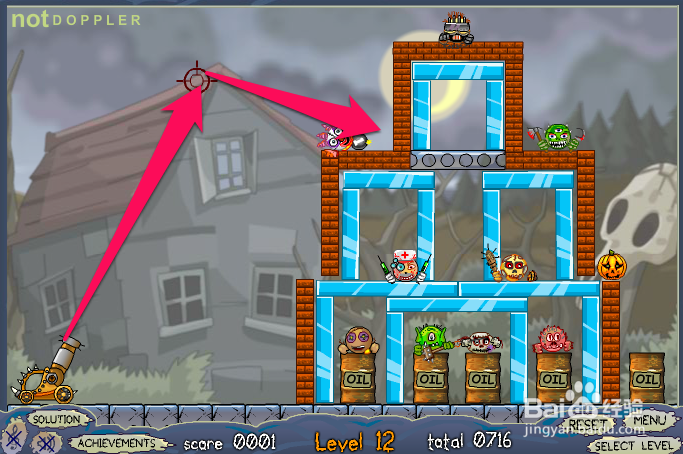 炮打笑脸集合版2小游戏攻略7-12