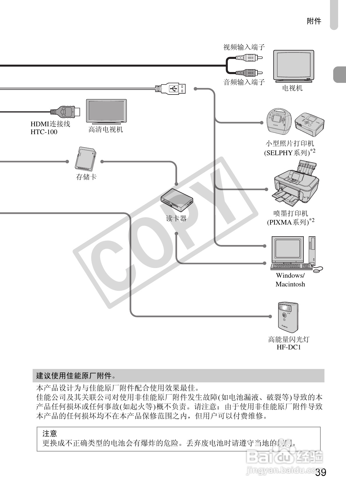 佳能DIGITAL IXUS 100 IS数码相机使用说明书:[4]