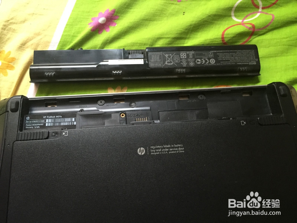 惠普HP ProBook 4431S拆机清理风扇方法