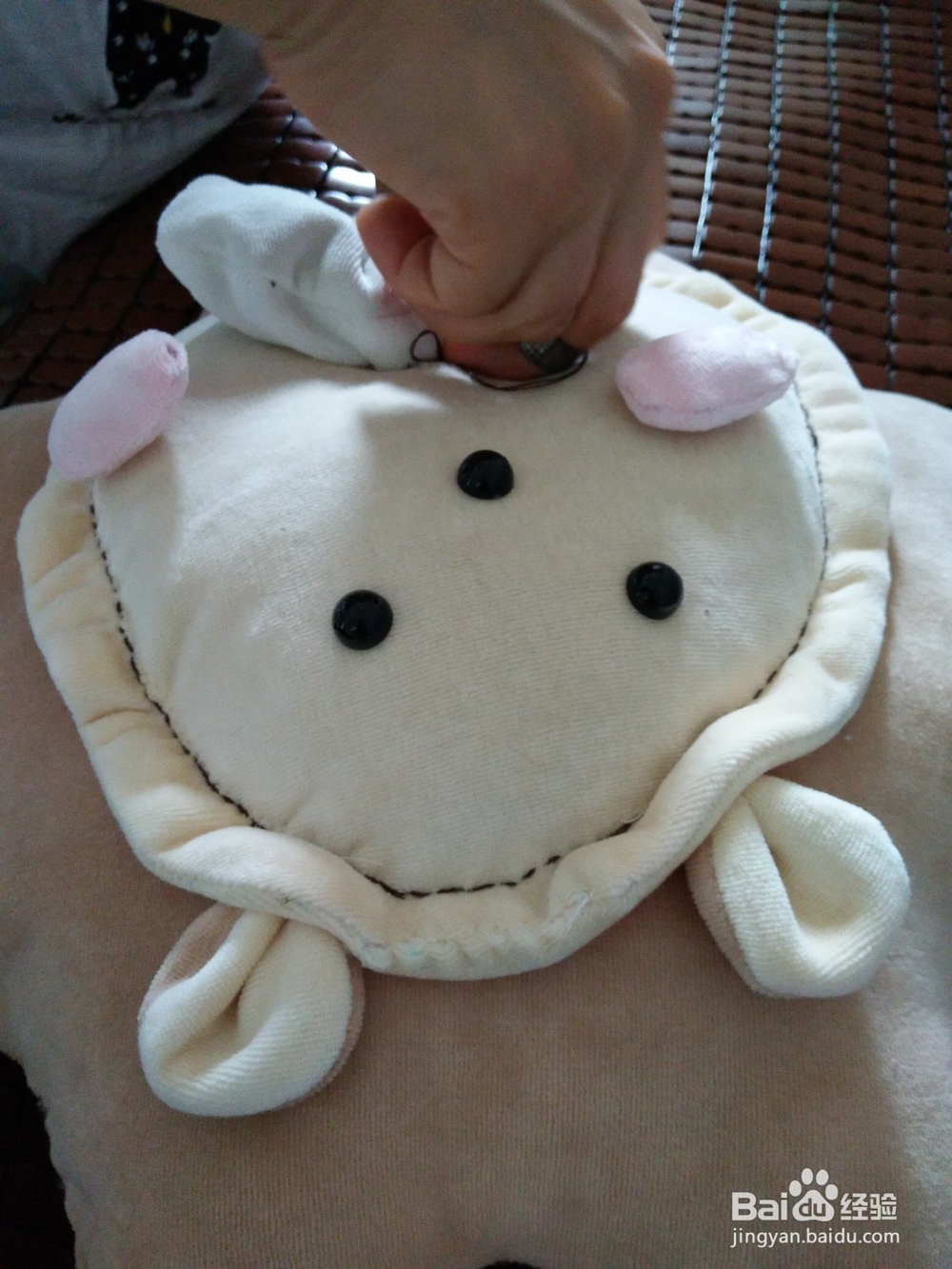 DIY抱枕之小刺猬