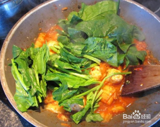 韩国泡菜炖鱼丸豆腐的做法