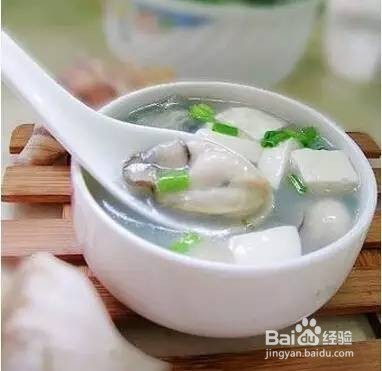 牡蛎豆腐补钙汤