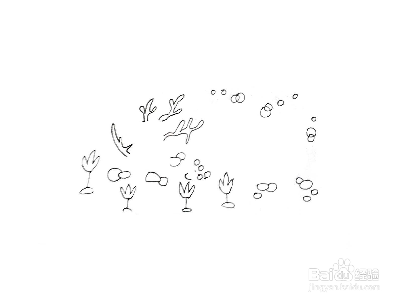 一笔一笔教你画螃蟹和宝箱水彩画