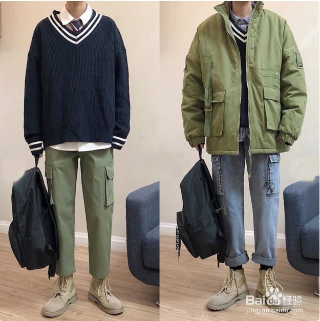 男生如何搭配衬衫穿出韩范儿？