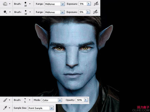 怎样把帅哥转成超酷的阿凡达