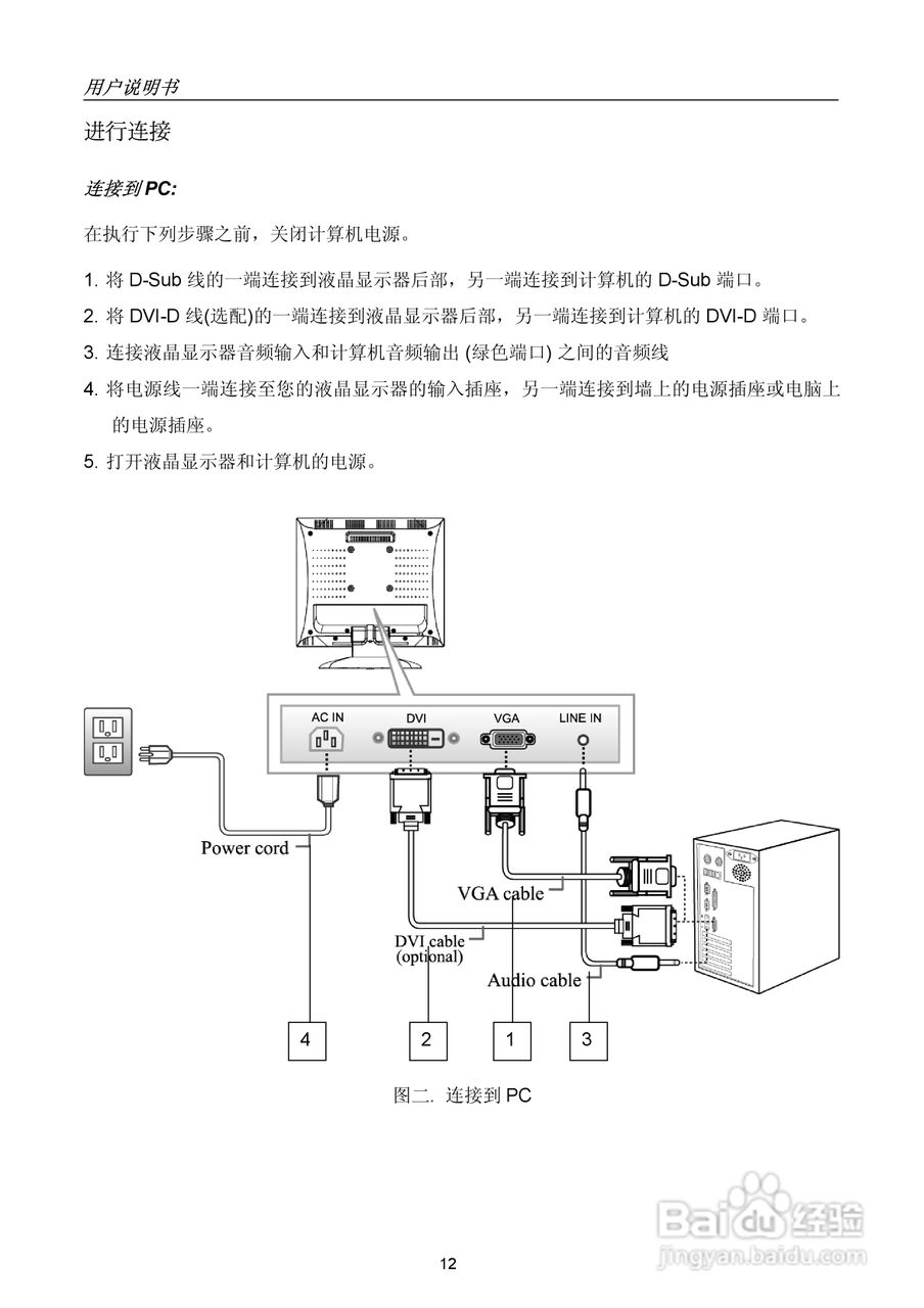 瀚视奇HC174A-BB液晶显示器驱使用手册1.0版:[2]