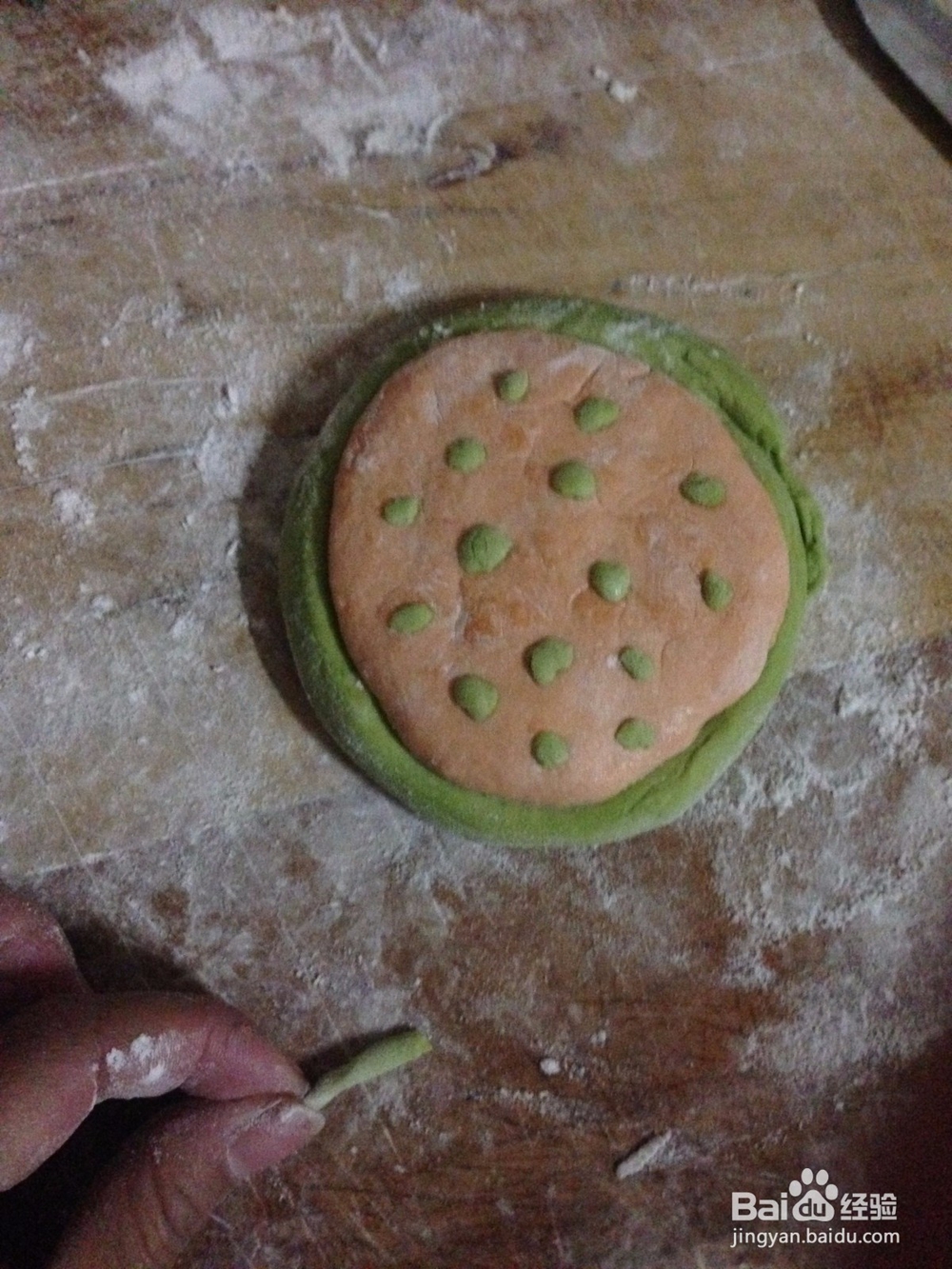 diy西瓜形状馒头