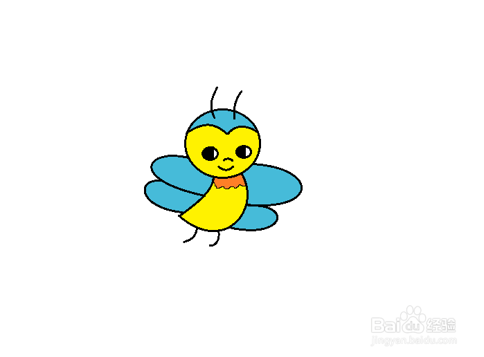 怎么画蜜蜂仙子