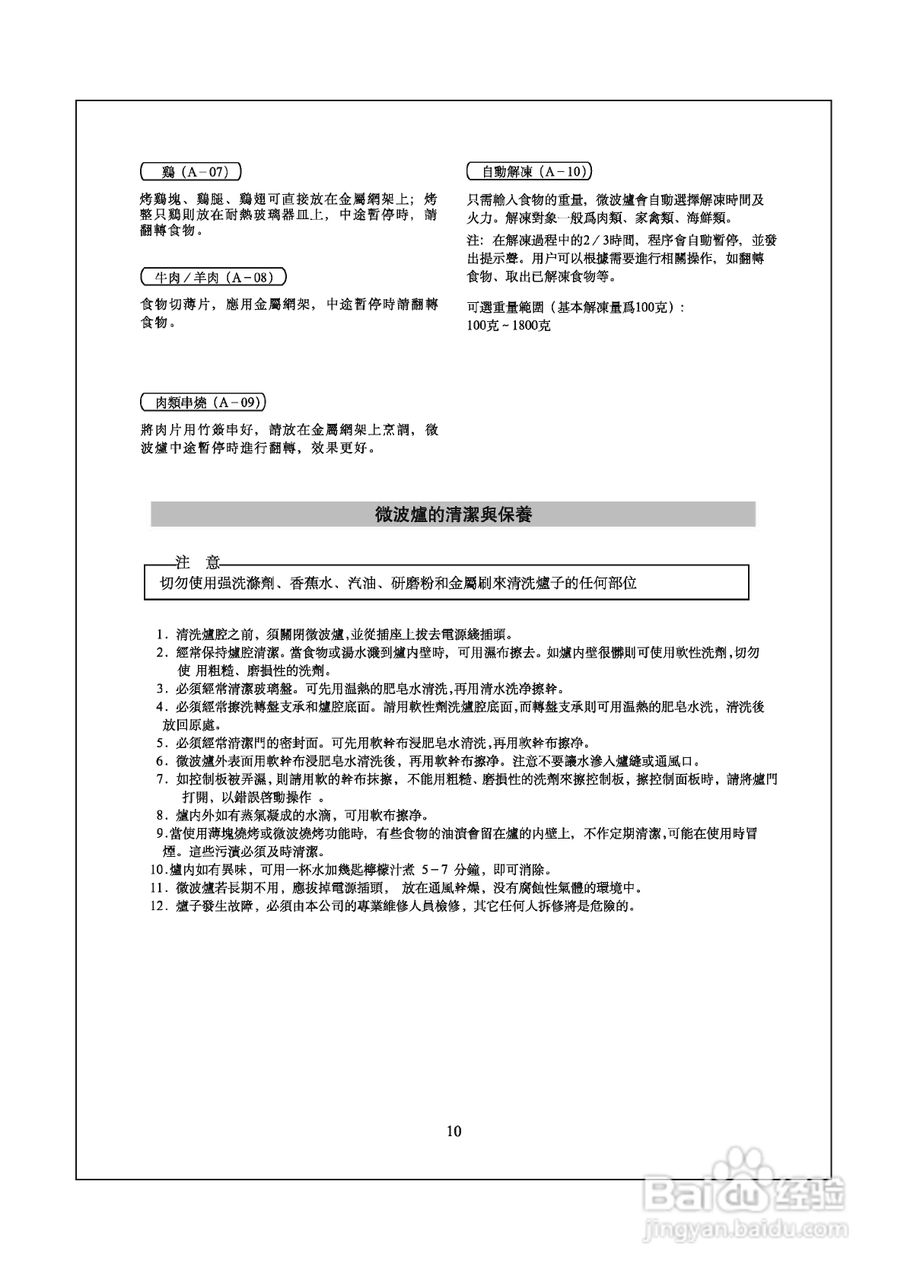 惠而浦C2563SS无烟少油BBQ微波炉说明书:[1]