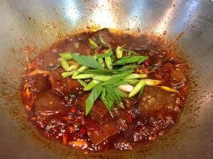 蒜苗鸭血——营养美味,好吃到爆