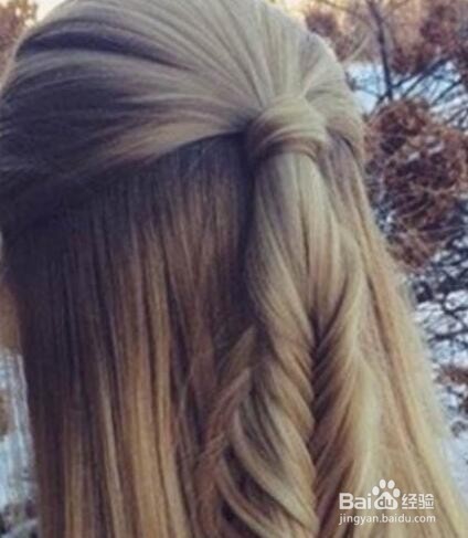 淑女范十足的女生潮流编发