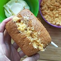 如何做肉松小金砖?