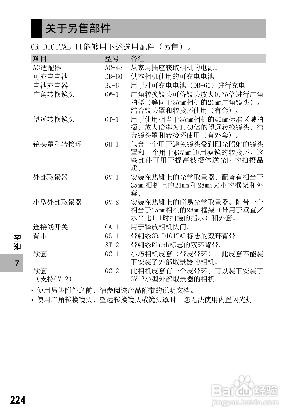 理光GR DIGITAL II数码相机简体中文版说明书:[23]