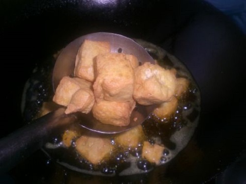 怎样炸豆腐泡才又大又圆