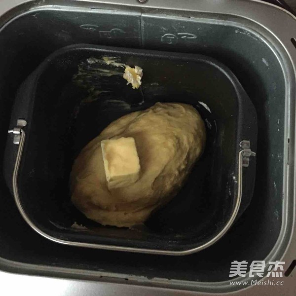 葱香肉松卷的做法