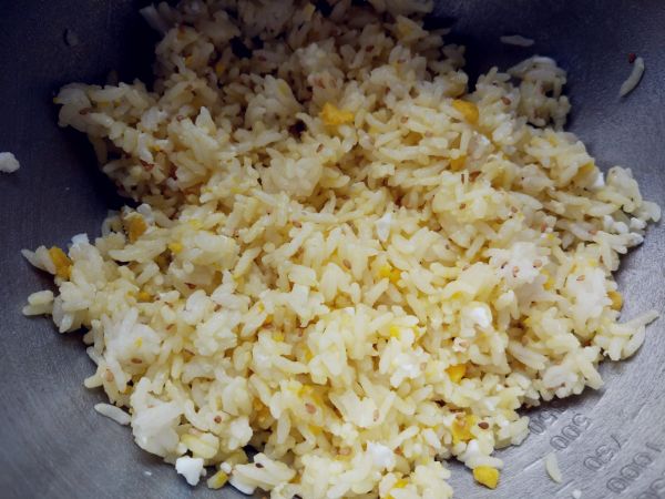 奶酪蝴蝶虾饭团